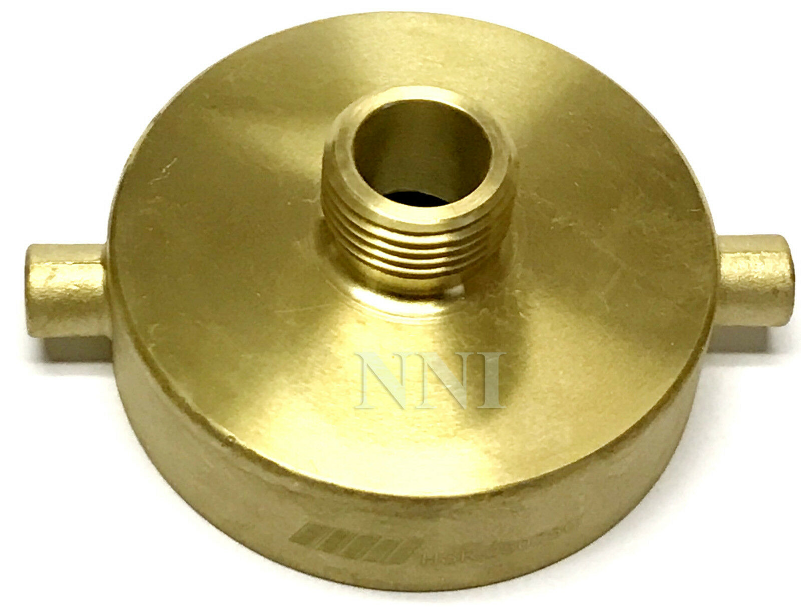 NNI Fire Hydrant Adapter 2-1/2 Female NST-NH x 3/4 Male GHT Garden Hose